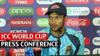 Shakib eyes India upset after Bangladesh boost bid for WC semis